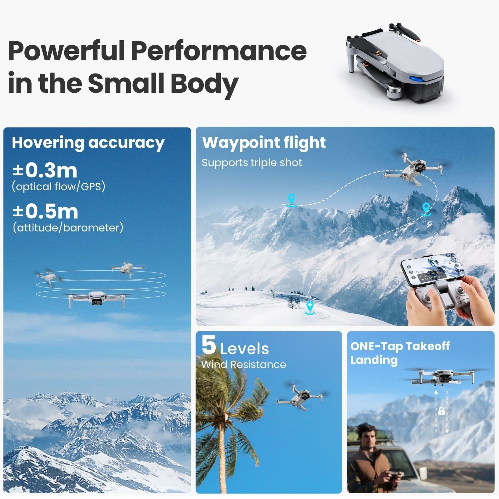 Global MiniX Drone! 4K UHD & a - Drone Gimbal Mount ulasan dan harga