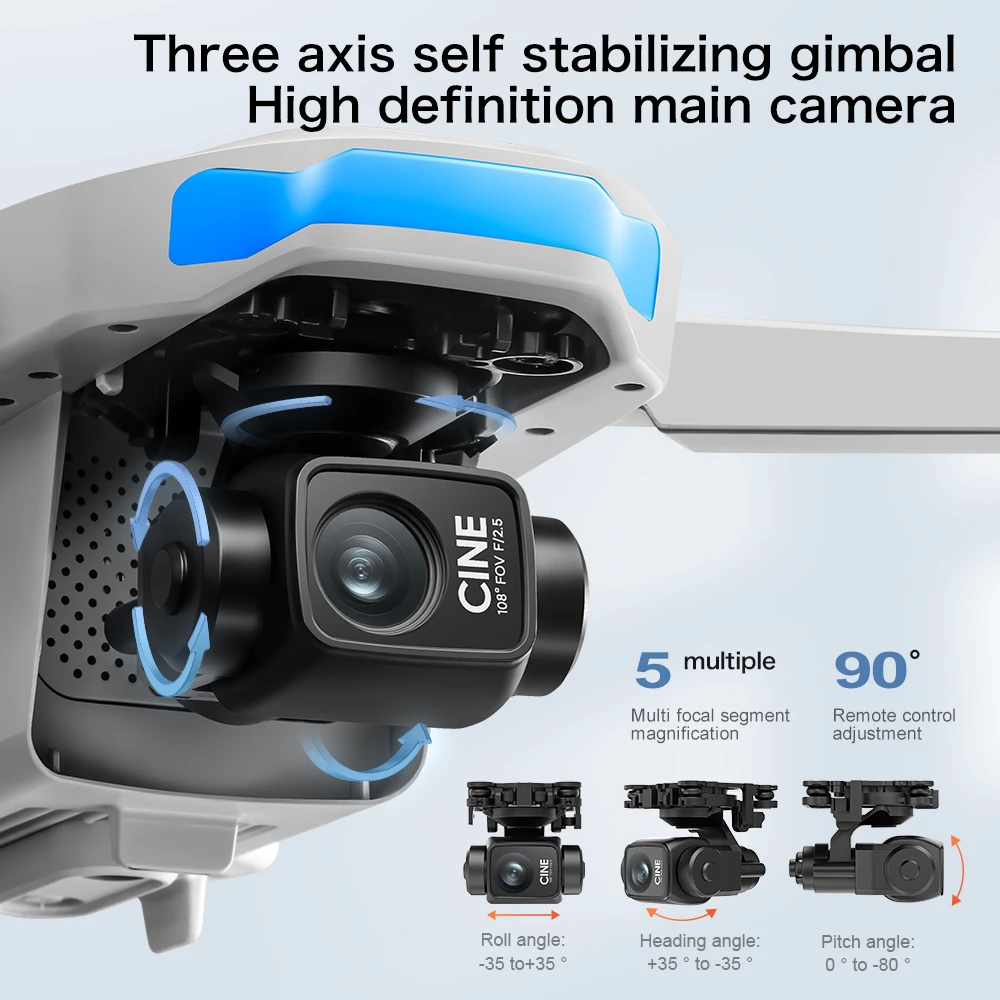 Top Deal S-X1 MAX GPS Drone 3  - Drone Gimbal 3 Axis ulasan dan harga