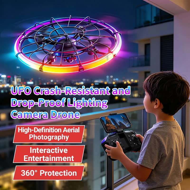 JJRC H145 UFO RC Drone with Du - Drone Gimbal Brushless ulasan dan harga