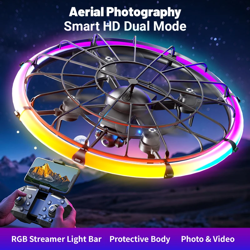 JJRC H145 UFO RC Drone with Du - Drone Gimbal Brushless ulasan dan harga