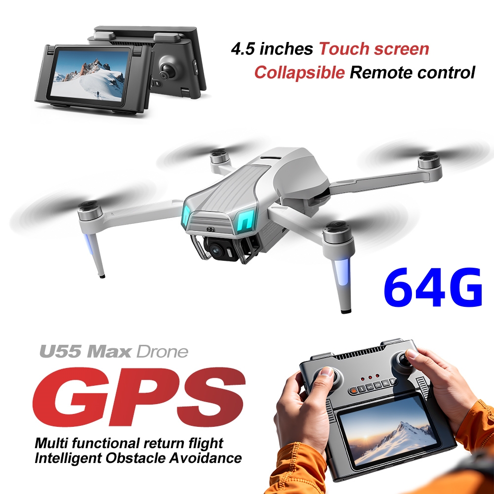 NCZOBOE U55 Optical Flow GPS D - Drone Gimbal 2 Axis ulasan dan harga