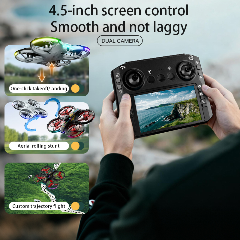 RH830 Professional 4K HD Drone - Drone Gimbal 2 Axis ulasan dan harga
